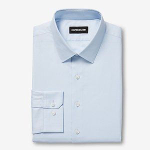 NWT - Express Extra Slim 1MX Shirt - Light Blue - Medium